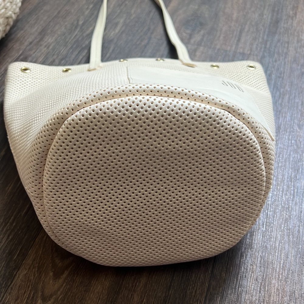 Clare V Choupette Cream Perf Bag - Picture 7 of 8